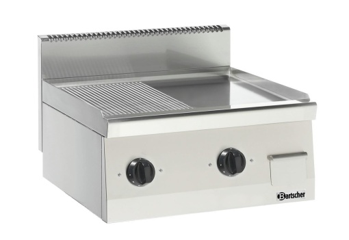 Grill dublu electric cu placă netedă/striată de banc, Bartscher - Img 2