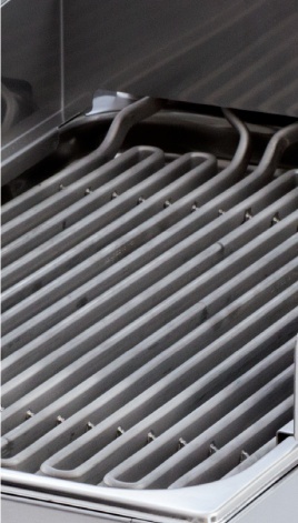 Grill electric cu apă, striat - Img 4