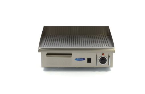 Grill Grătar frytop electric striat 550×365 mm, inox - Img 7