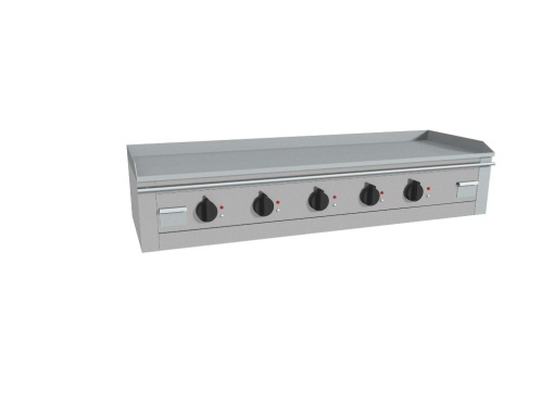 Grill japonez Teppanyaki model TED, 210x39 cm, Casta - Img 2