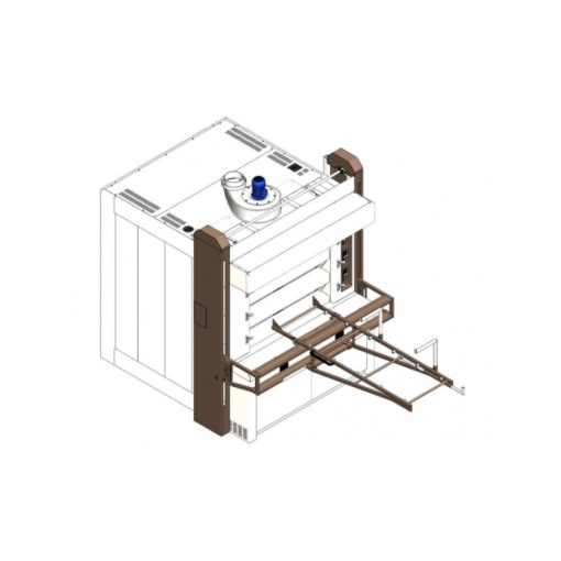 Încărcător manual 210 cm pentru Cuptoare pe vatră  - Img 2