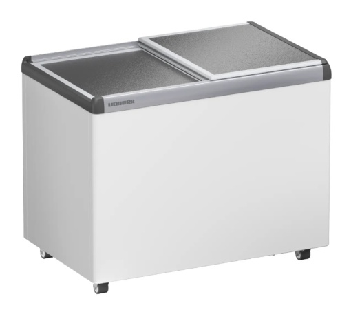 Ladă de congelare pentru înghețată, cu capac glisant din aluminiu, 251 litri, Alb, Liebherr - Img 2