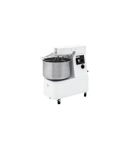 Malaxor aluat cu spirală hidratare 85%, cuvă și cap fixe, 24 kg, 2 viteze, IBT H2O 30 2V - Img 7