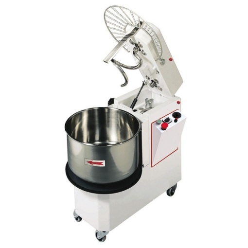 Malaxor cu spirala,cap rabatabil si cuva detasabila, 22 L,18 kg, viteza variabila - Img 4