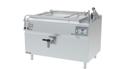Marmită electrică pătrată T.KE-400, 400 litri, 36kW, touchscreen 7'', încălzire indirectă cu abur, TALENT Gastro-Haal - Img 5