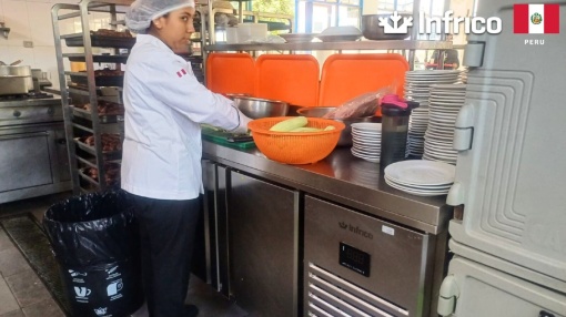 Masă congelare cu 2 uși 1468x600x850 mm, 250 L, Infrico Spania - Img 4