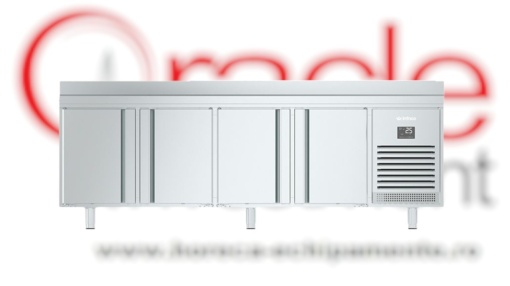 Masă frigorifică cu 4 uși 2452x600x850 mm, 510 L, Infrico Spania