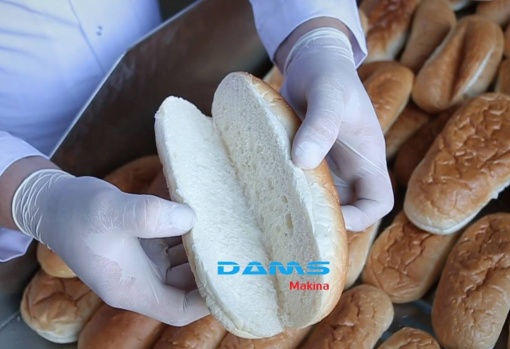 Mașină de feliat baghete, chifle cu masă alimentare, Dams Machine - Img 6