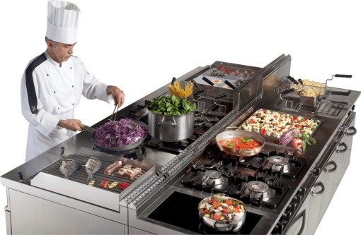 Mașină de gătit wok 2 arzătoare, cu suport deschis, Casta - Img 8