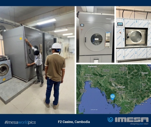 Mașină de spălat rufe profesională Imesa, 70 kg tip încălzire abur indirect - Img 8