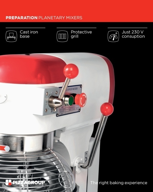 Mixer planetar, 10 Litri PL10 - Img 6