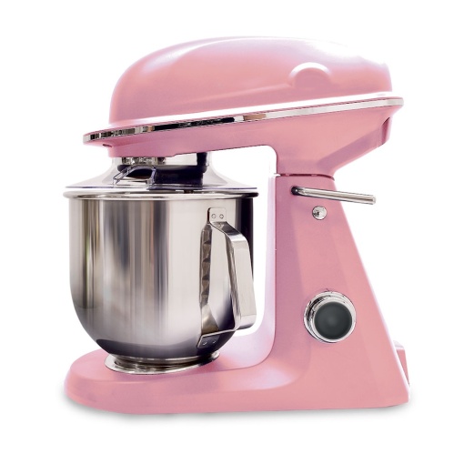 Mixer planetar 7 litri, viteză variabilă, diferite culori roșu, roz, auriu - Img 8