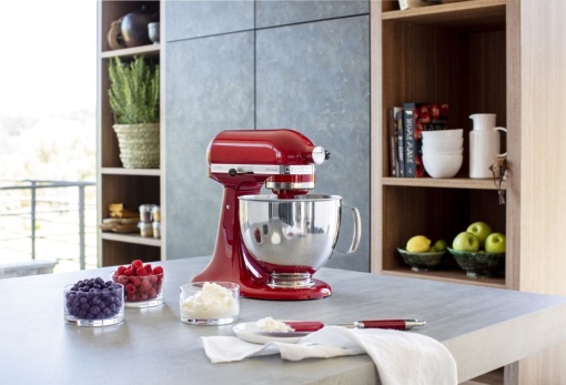 Mixer planetar Artisan KitchenAid, 4.8 Litri, roșu - Img 7