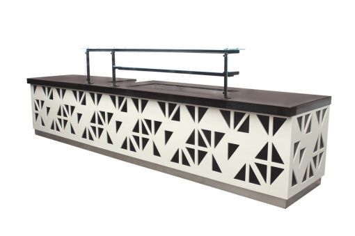 Mobilier neutru pentru linie de servire, 450x90x137 cm - Img 6
