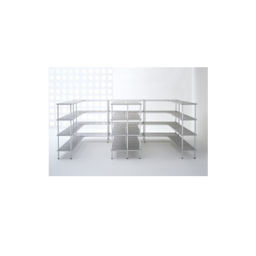 Raft AluPlast cu 4 polițe reglabile 1400x500x1800 mm - Img 3