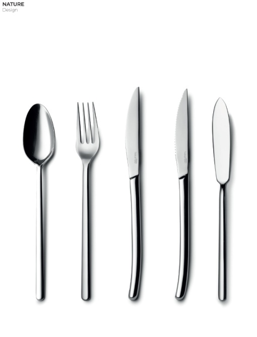 Set de 12 linguri supă inox, DESIGN NATURE - Img 6