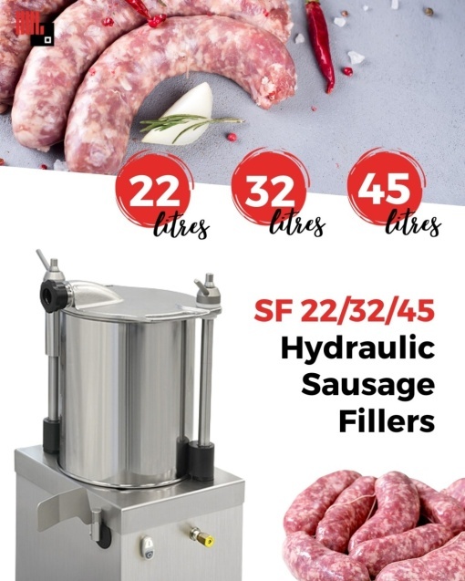 Spriț cârnați hidraulic vertical 45 Litri, Minerva - Img 10