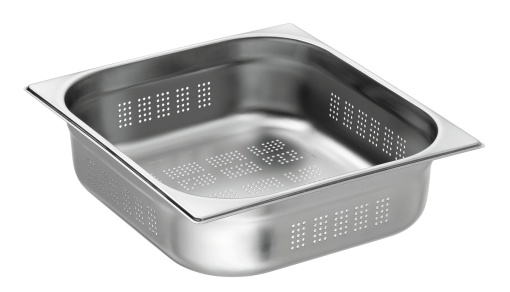 Tavă de inox (perforată) GN2/3 h 100 mm - Img 4