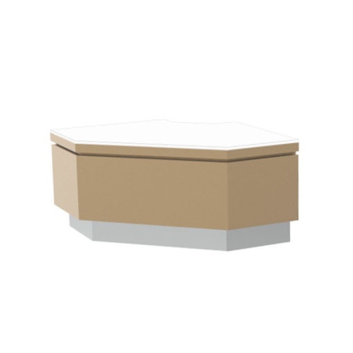Tejghea pentru casă de marcat 1855x745 mm, Infrico - Img 3