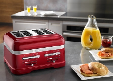 Toaster pâine KitchenAid, roșu 4 sloturi - Img 5