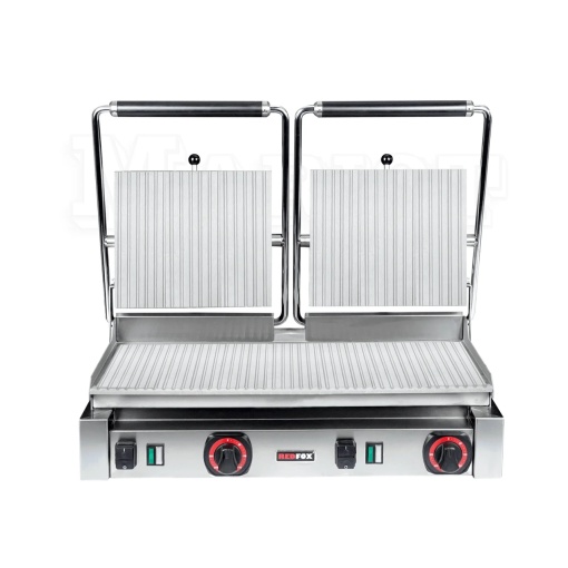 Toaster Panini cu mecanism prin apăsare pe plăci striate - Img 3
