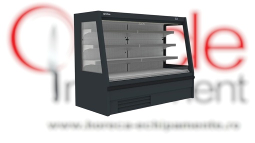 Vitrină frigorifică deschisă de expunere, plug in 938x1500 mm, magazin sau supermarket, Infrico