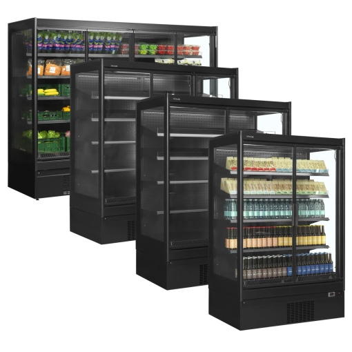 Vitrină frigorifică Supermarket 1160 Litri cu ușă de sticlă, Tefcold - Img 2