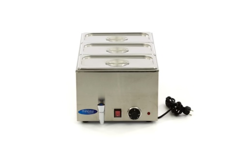 Bain Marie electric 3 GN1/3 cu capac - Img 5