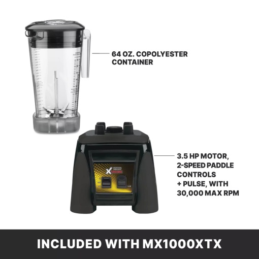 Blender profesional de mare putere, 1,9 Litri Waring XTreme - Img 3