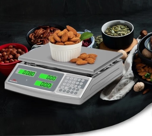 Cântar profesional de bucătărie inox, 2 g - max 40 kg - Img 3