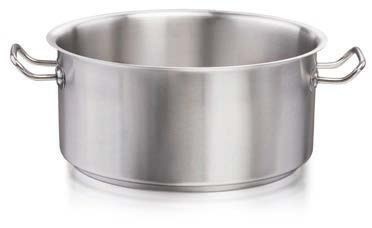 Cratita inox cu capac si fund triplucapsulat, 2,7 lt