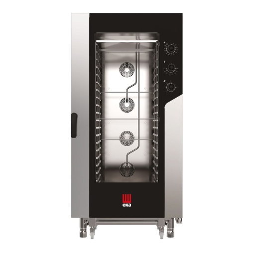 Cuptor electric combisteamer 16 tăvi 60x40 cm electromecanic, Eka Italia - Img 6