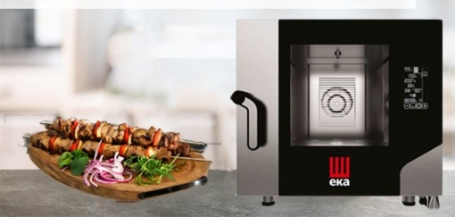 Cuptor electric combisteamer 5 tăvi GN1/1 digital, Millennial Eka Italia - Img 6