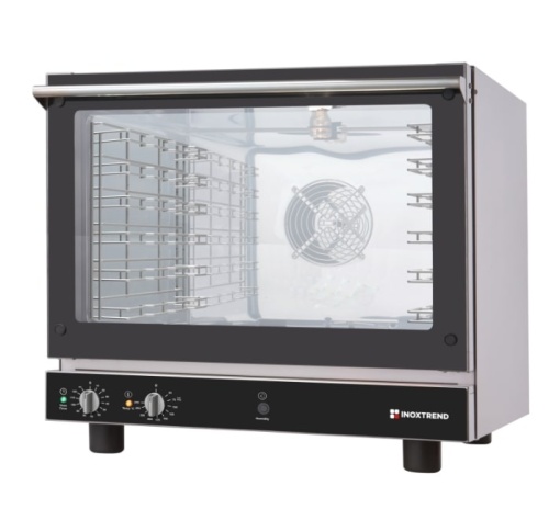 Cuptor electric covencție cu umidificare, electromecanic, 6 tăvi GN1/1 sau 60x40 cm, ToGo Inoxtrend - Img 8