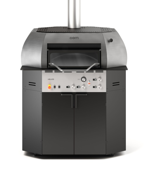 Cuptor electric rotativ pentru pizza, HELIOS BLACK - Img 3