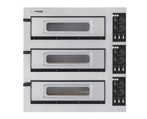 Cuptor electric Small Basic Pizza/ Patiserie, 3 camere, 3 pizza de 45 cm - Img 7