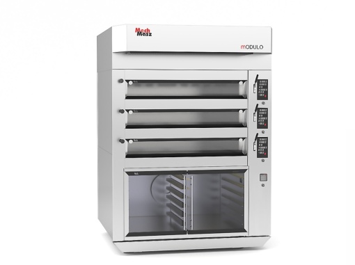 Cuptor modular electric MECH-MASZ Modulo 2 pentru brutării, cofetării şi patiserii, 3 vetre 2x60x40cm - Img 2
