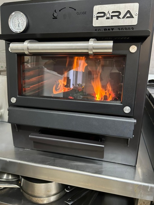 CUPTOR pe CĂRBUNI SERIA PRO HOME, PIRA 50 Black AB (pentru interior) - Img 4