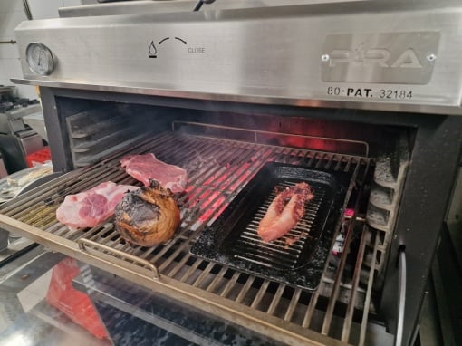 Cuptor pentru Steak pe cărbuni, Pira 80 LUX AB - Img 11