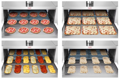 Cuptor tunel electric GFI OPTIMO - piatră naturală, eficiență industrială pentru pizzerii și brutării - Img 9