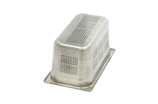 Cuvă GN1/3 inox perforată 150 mm - Img 3