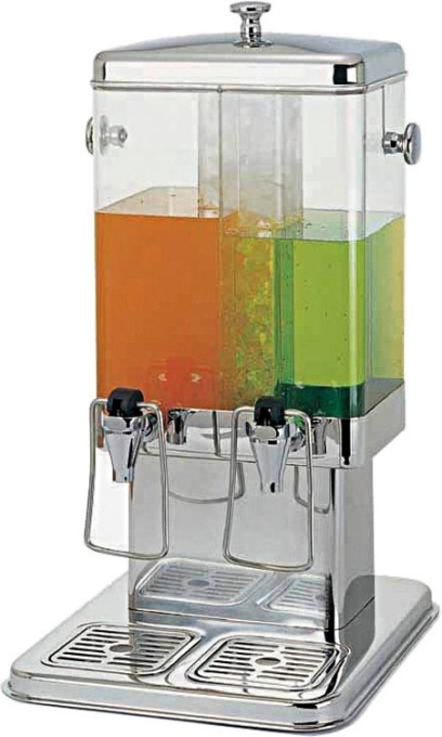 Dispenser de băuturi dublu, 5+5 Litri, Forcar - Img 2