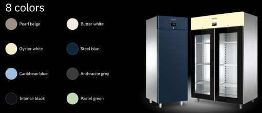 Dulap de congelare cu 2 uși, din inox PRO GREEN 1502 BTV, 1365 litri, Everlasting - Img 6