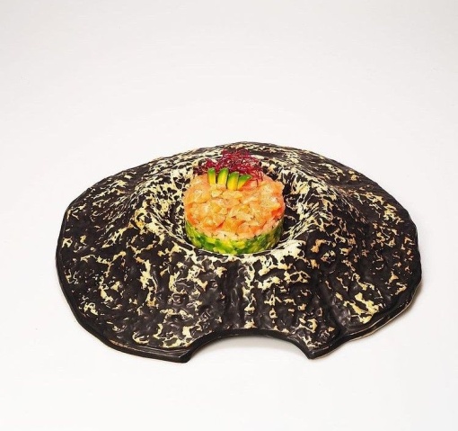 Farfurie podium fine dining 26x5.5 cm, set de 2 bucăți, Teide - Img 4