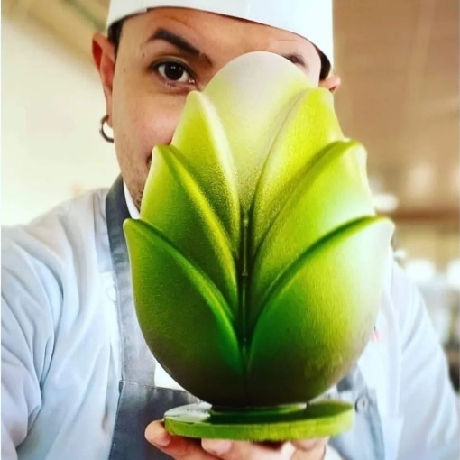 Formă de ciocolată artizanală Ou de Paște sau Boboc de floare - Img 5