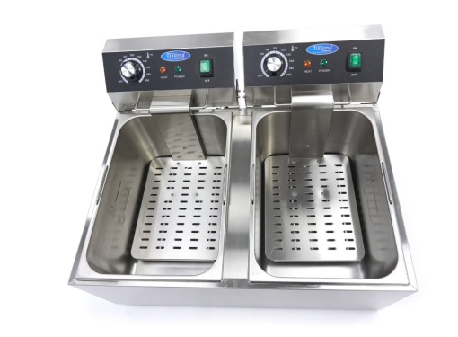 Friteuză electrică Fast-food 2×11 Litri - Img 5