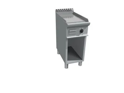 Fry top grill electric cu suprafață netedă, Casta - Img 2