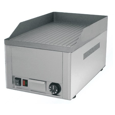 Fry top grill electric cu suprafață striată, profesional, Beckers - Img 2