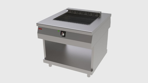 Grill electric cu apă 90x100 cm, Jemi - Img 3