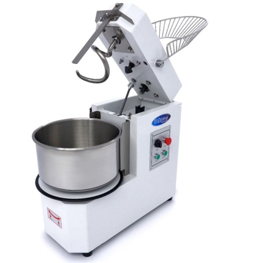 Malaxor Aluat 20 L - 12 kg Aluat, 2 viteze, bol detașabil, Alb, Maxima - Img 5